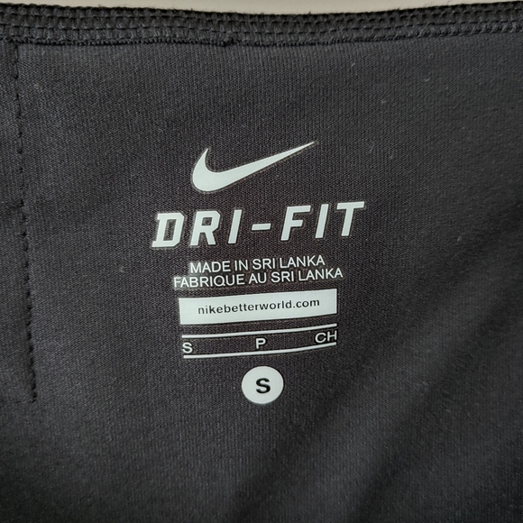 Nike Capri Pants Legend 2.0 Slim Poly Tights Black Size Small - Picture 16 of 16